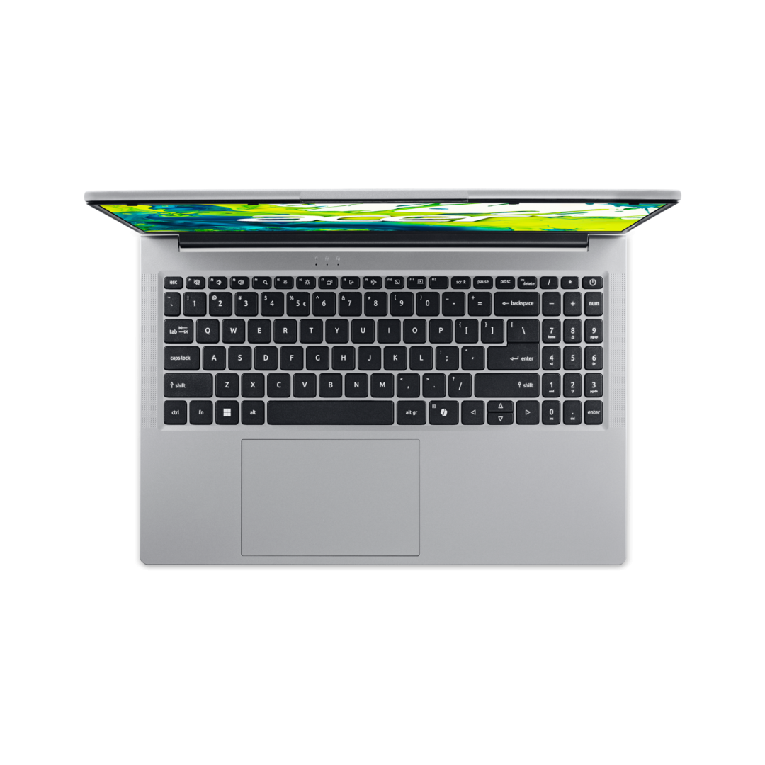 Laptop Consumer Acer Aspire Lite 15 AL15-54P-58Y5, cu procesor Intel Core Ultra 5 115U, 15.6'' IPS, 8 GB DDR5, 512 GB, Intel Graphics, Fara OS, 2 ani Garantie