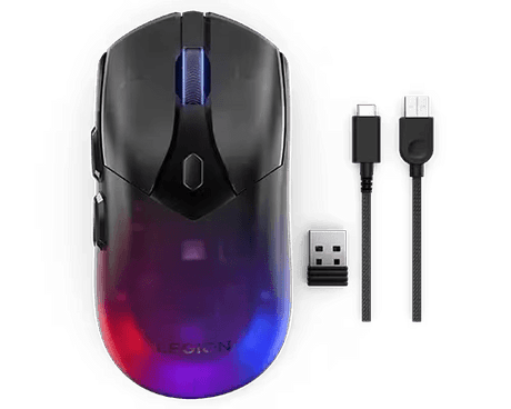 Mouse Gaming Wireless LENOVO Legion M410, 16000 dpi, negru
