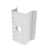 Suport pentru montaj pe colt Hikvision DS-1276ZJ-SUS, material otel inoxidabil, dimensiuni: 126 mm × 105 mm × 250 mm, greutate: 1990 g