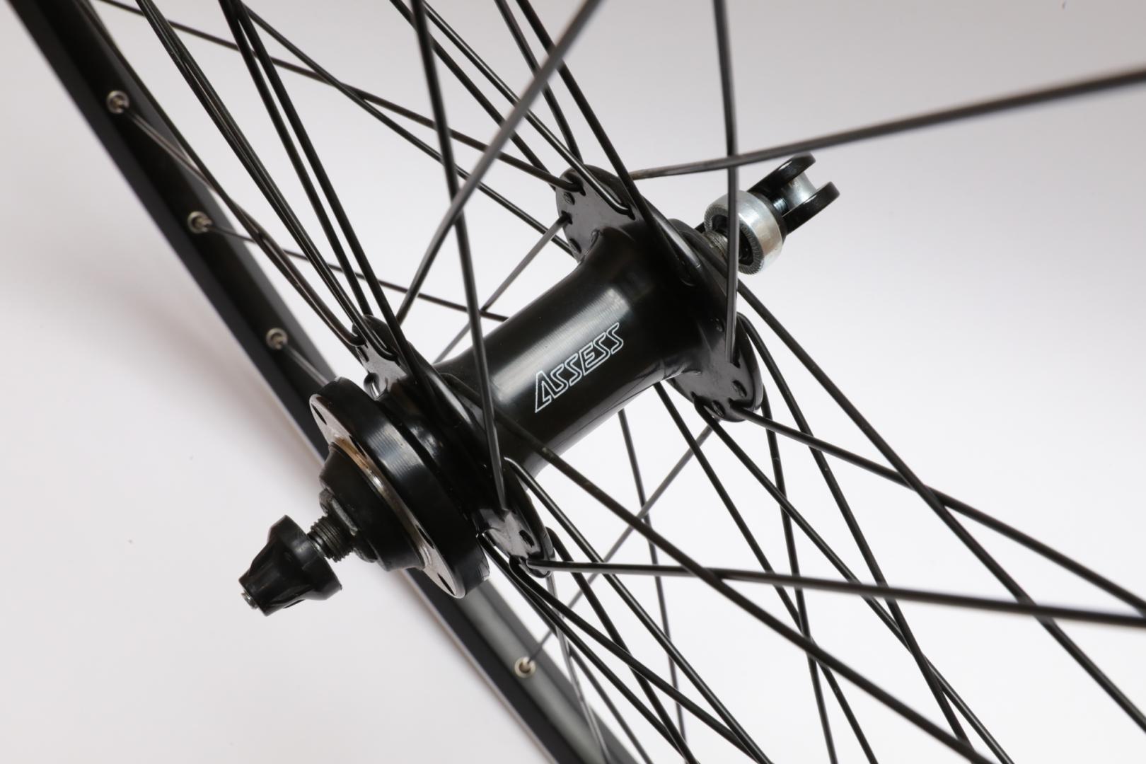 Roata Fata Pegas 29'', 36H, Prindere disc in 6 suruburi, Neagra