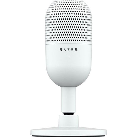 Microfon Razer Seiren V3 Mini White USB, frecventa raspuns 20 Hz - 20000 Hz, sensibilitate 110 dB (THD > 1% at 1 kHz), alb