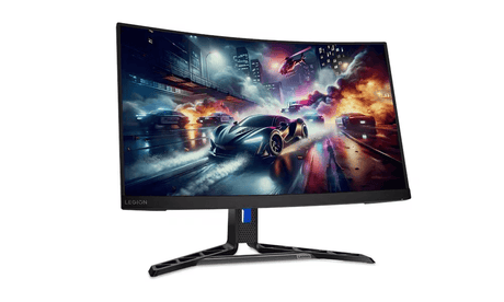 Monitor Consumer Lenovo Legion R27qc-30, 27", 2560 x 1440 pixeli, Black, 3 ani Garantie