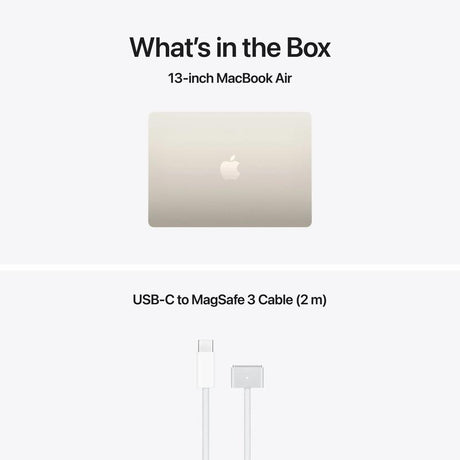 MacBook Air 13.6" Retina/Apple M5 (CPU 10-core, GPU 10-core, NeuralEngine16-core)/32GB/1TB - Starlight - INT KB (No Adapter) - 2026 (CTO from MDHD4RO/A)