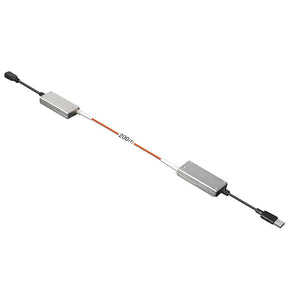 Lindy 200m Fibre Optic USB 2.0 Extender, latime de banda suportata 480Mbps, distanta maxima 200m, gri
