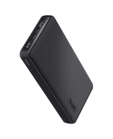 Baterie externa Trust Primo 20.000mAh, 3 porturi: 2 x USB-A (12W) si 1 x USB-C (15W), negru
