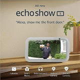 Amazon Echo Show 5 (3rd Gen, 2023 release) - Glacier White