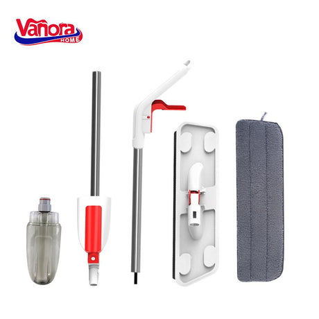 MOP SPRAY CU REZERVOR DETASABIL 350 ML, ROSU, FAST CLEAN, VANORA HOME