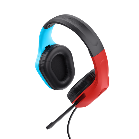 Casti cu fir GXT 416S Zirox Nintendo Switch, cu microfon, interfata 3.5mm, frecventa raspuns 20 Hz - 20.000 Hz, sensibilitate 90 dB, multicolor