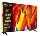 Televizor TCL QLED 50S59K, 126 cm, Smart Android TV, 60 Hz, Clasa E