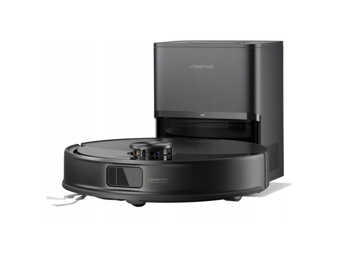 Robot de aspirare Roborock Q10 PF+, aspirator si mop cu statie de golire automata, 10.000 Pa, baterie 5.200 mAh, autonomie 180 min, navigatie AI, recipient praf 2.7L, Liftable Mop, Suport Alexa si Google Home, negru