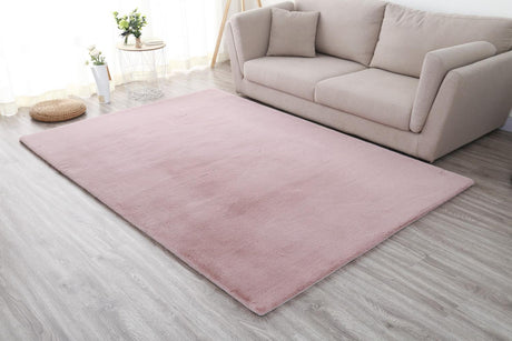 Covor Heinner Shaggy soft blanita Roz Pudra 200x300 cm