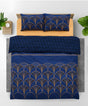Lenjerie kingsize, bumbac,132 TC, Wave