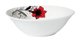 BOL PORTELAN 15 CM,  RED FLOWERS,VANORA HOME