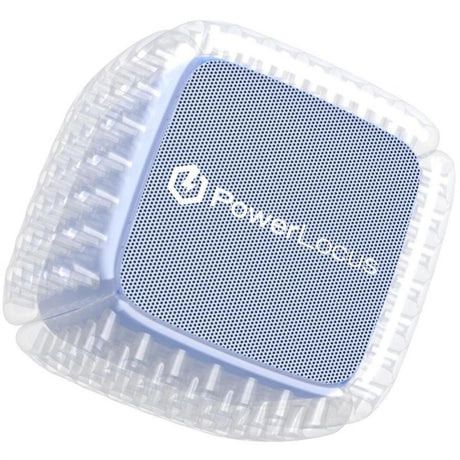 PowerLocus Set Boxa portabila Aero Bluetooth cu microfon wireless Albastru (waterproof)