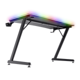 Masa gaming Trust GXT 710 Luminus Pro, iluminare RGB, greutate maxima suportata 150 kg, negru