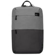 Rucsac laptop Targus 16" Sagano EcoSmart, pentru laptopuri de 16" sau mai mici, capacitate 22 de litri, material RPET 500, dimensiun: 33 x 19 x 53 cm, greutate 0.77 kg, negru/gri