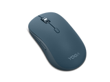 Mouse silentios Bluetooth Lenovo Yoga; pana la 4000DPI; tip: full size ambidextru; senzor: IR optic; numar de butoane: 6 (programabile); conectivitate: Bluetooth 5.3, se poate conecta la 3 dispozitive; greutate: 88g; compatibil cu Windows 10, Windows 11; include 1 x baterie de tip AA; culoare