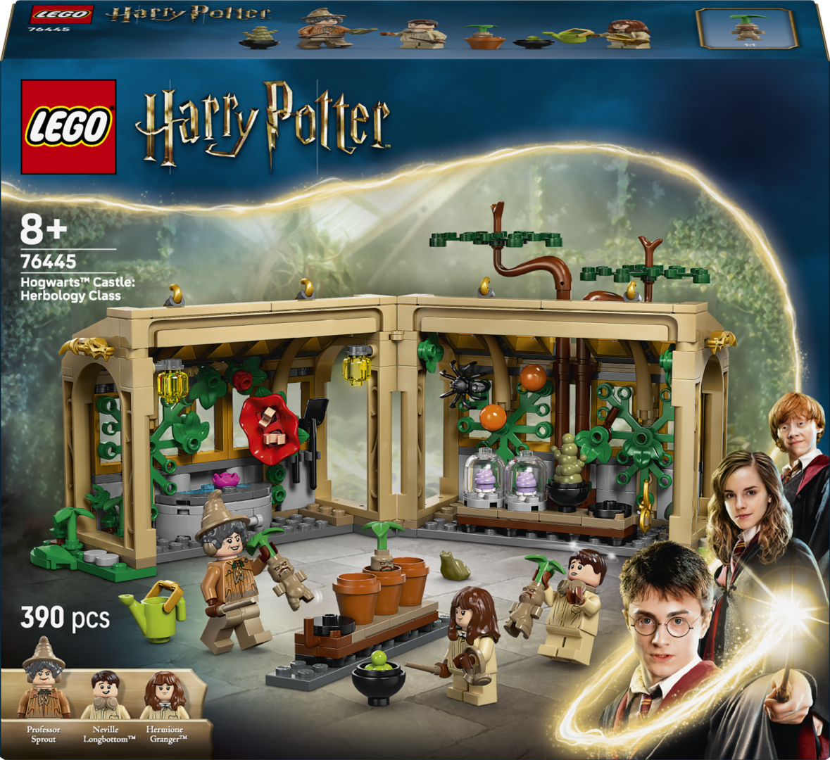 CASTELUL HOGWARTS™: LECTIA IERBOLOGIE LEGO76445