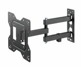 Suport de perete Akai cu inclinatie +3/-10°, diagonala display 23"-43", VESA min. 100x100, VESA max. 200x200, suporta pana la 30kg, distanta fata de perete MAX 378mm, negru