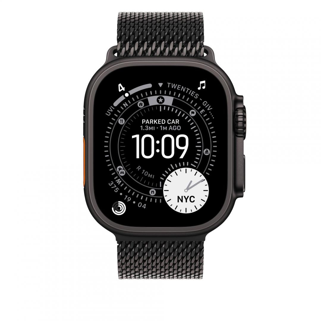 49mm Black Titanium Milanese Loop - Small