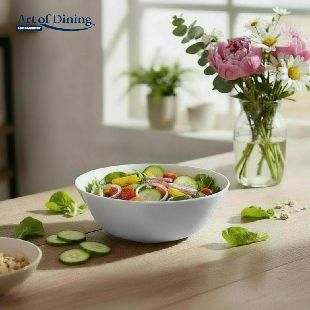 BOL SALATA OPAL ALB 16 CM,  AIDA, ART OF DINING