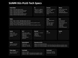 SUNMI DESKTOP POS SYSTEM L1586 D2s PLUS (15.6"+15.6", 2GB + 16GB, Printer 80mm, WIFI, Adapter EU)