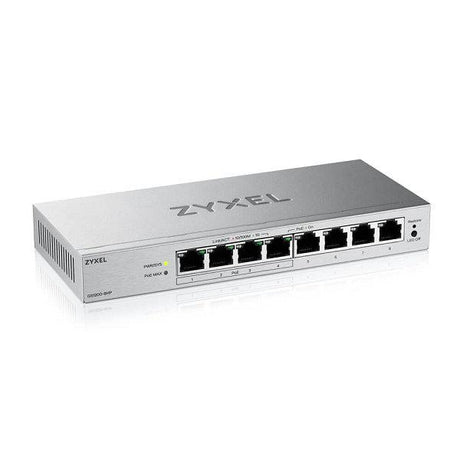 ZYXEL GS1200-8HPV3 8P 8-Port Gigabit PoE Web-Managed Switch