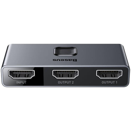 Switch video Baseus Matrix, HDMI bidirectional – 2x HDMI 4K / 30 Hz, gri