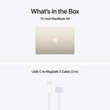 MacBook Air 13.6" Retina/Apple M5 (CPU 10-core, GPU 8-core, NeuralEngine16-core)/16GB/512GB - Starlight - INT KB (No Adapter) - 2026