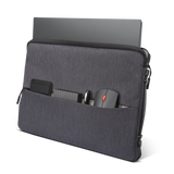 Lenovo 14-inch Laptop Urban Sleeve Case, Rezistenta la apa, Interior captusit, 1x compartimente interioare, Tip inchidere: Fermoar, Material: Poliester, Dimensiuni: 380 x 260 x 30 mm, Greutate: 370g, Garantie: 1 an