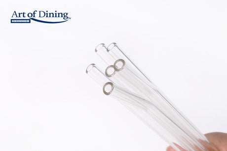 SET 6 PAIE DIN STICLA+PERIE PENTRU CURATARE, ART OF DINING BY HEINNER