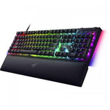 Tastatura mecanica gaming BlackWidow V4 X (Green Switch), layout US, taste ABS, layout US, cu 6 butoane customizabile, negru