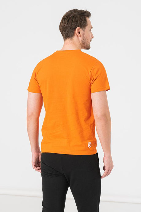 TRICOU  CERB FAMILIE BARBATI ORANGE-XL