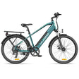 Bicicleta electrica Ulzomo Metro 26 E-bike, 250W, 36V 17Ah, autonomie 100km, viteza maxima 25km/h, Green, 26''