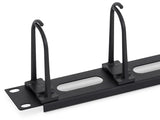 TRITON Inele organizatoare de cabluri ,1U,5 x big click-in ring,oval holes