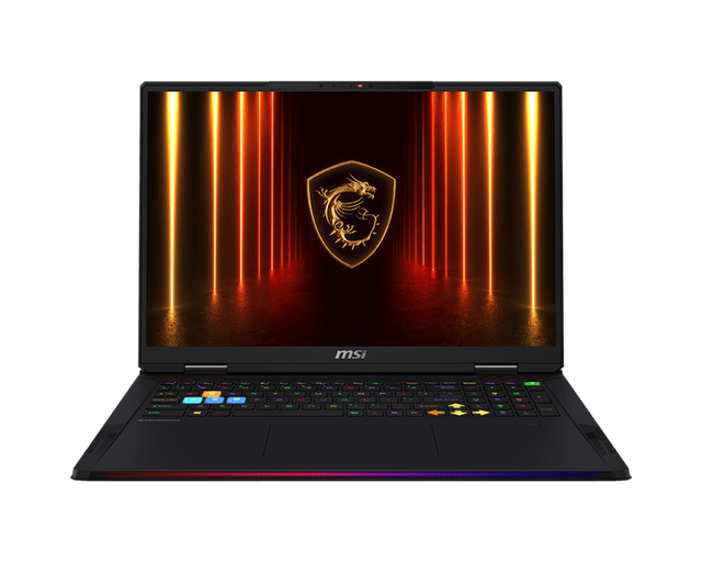 Notebook Gaming MSI Raider A18 HX A9WIG, cu procesor AMD Ryzen 9 9955HX3D, 18'' MiniLED, 64 GB DDR5, 2 TB SSD, NVIDIA GeForce RTX 5080, 16GB GDDR7, Windows 11 Home