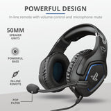 Casti cu microfon GXT 488 Forze PS4 Gaming, negru