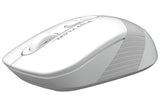 Mouse wireless A4tech, optic, rezolutie 2000 DPI, dimensiuni 108 x 64 x 35 mm, greutate 67 g, alb