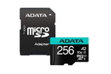 Card de Memorie MicroSDXC Adata 256GB, Adaptor SD, Class 10