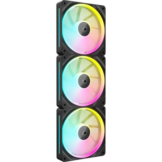 Ventilatoare Carcasa CORSAIR iCUE LINK LX120 3x120mm RGB NEGRU
