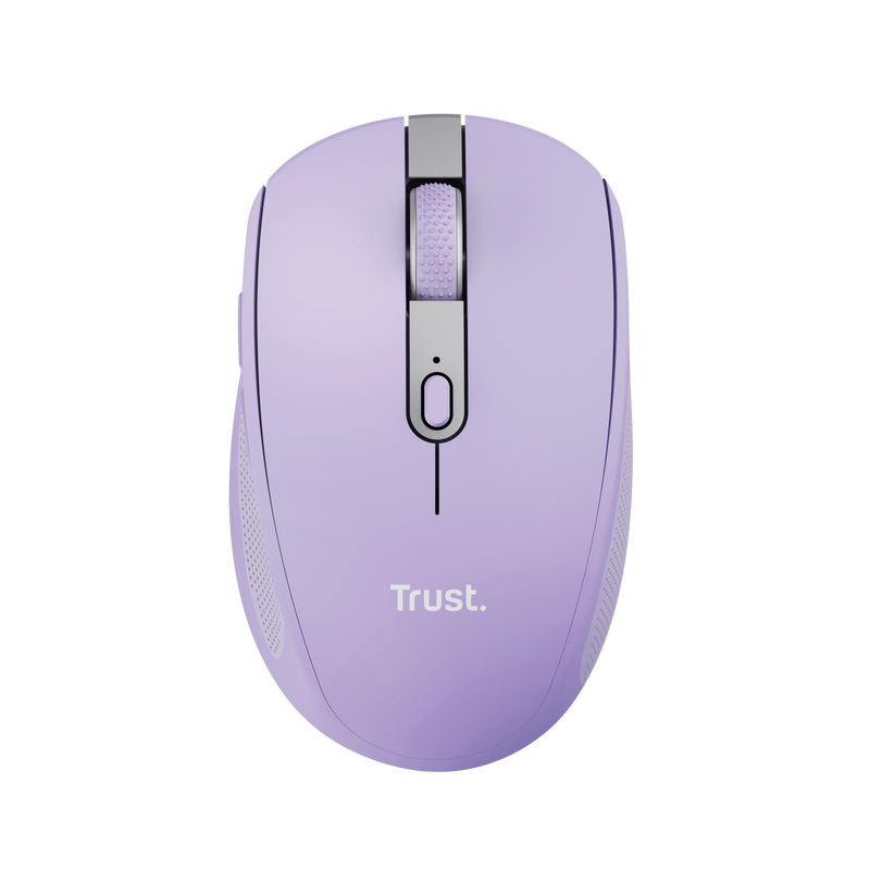 Mouse Trust Ozaa compact, rezolutie maxima 3200 DPI, interfata USB-A, USB-C, mov
