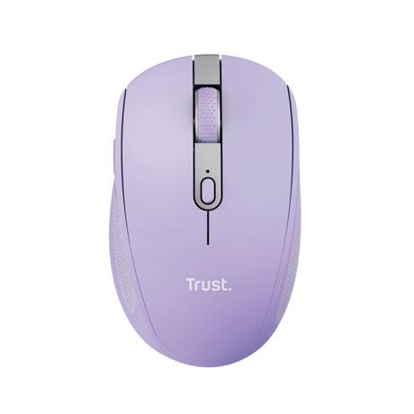 Mouse Trust Ozaa compact, rezolutie maxima 3200 DPI, interfata USB-A, USB-C, mov