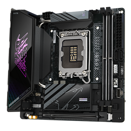 Placa de baza Gigabyte Z890I AORUS ULTRA, Socket 1851, DDR5, Mini-ITX