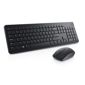 Kit Wireless tastatura si mouse Dell KM3322W, taste numerice, Negru