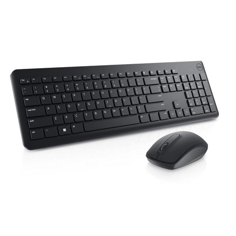 Kit Wireless tastatura si mouse Dell KM3322W, taste numerice, Negru