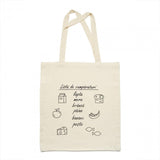 Sacosa Heinner cumparaturi bumbac cu print