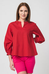 CAMASA CASUAL FEMEI RED XS