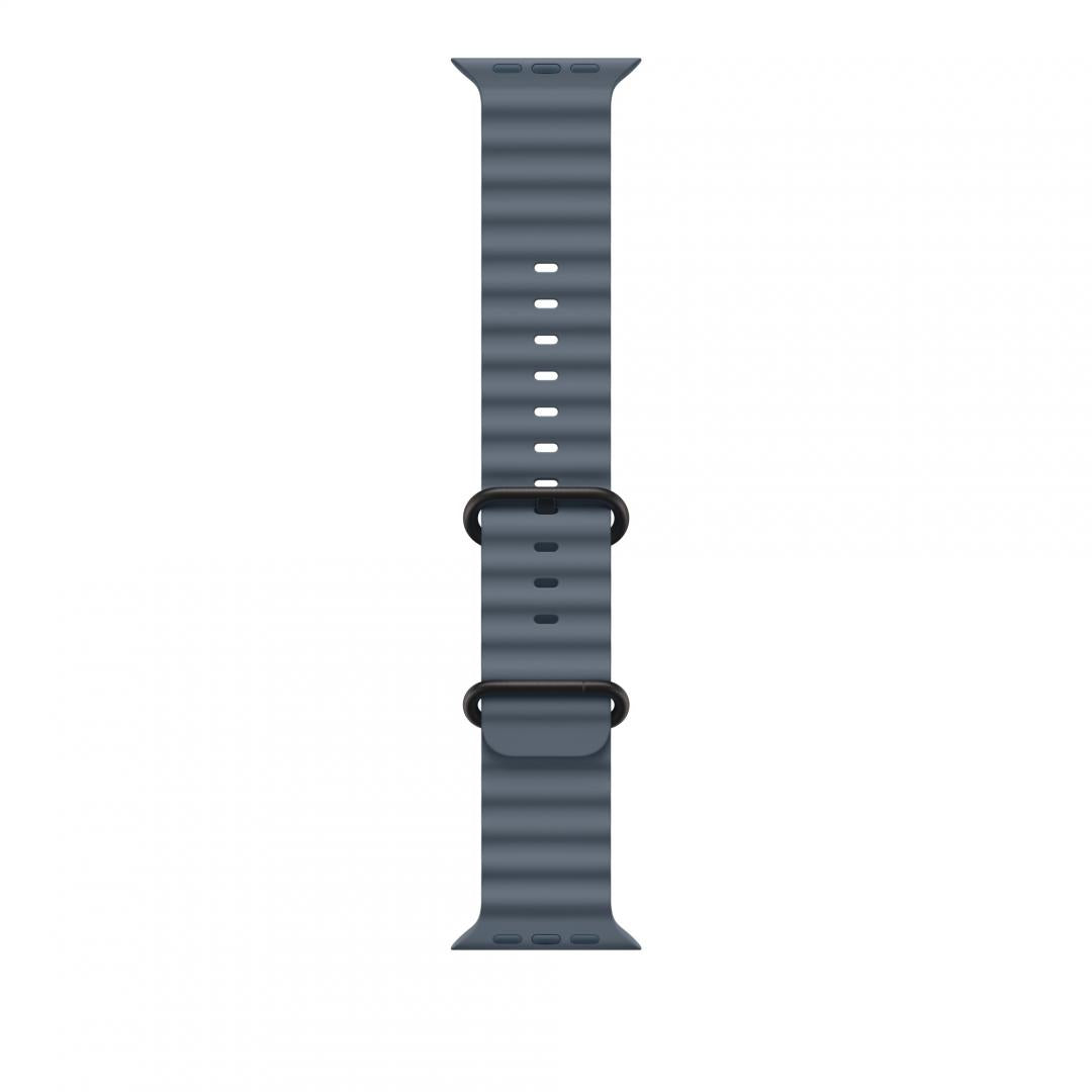 49mm Anchor Blue Ocean Band Extension - Black Titanium Finish