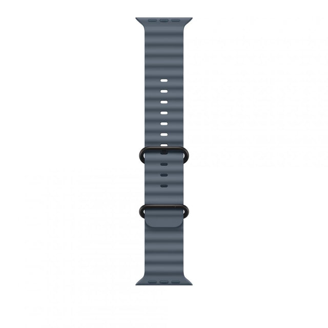 49mm Anchor Blue Ocean Band Extension - Black Titanium Finish