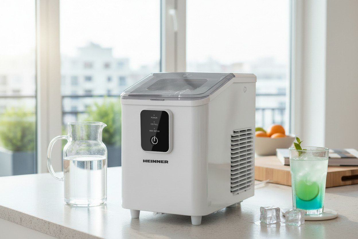 Mașină de cuburi gheață HEINNER Frosty Breeze HIM-DW120WH